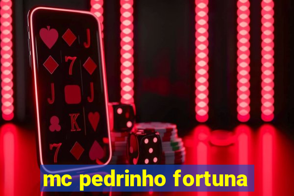 mc pedrinho fortuna